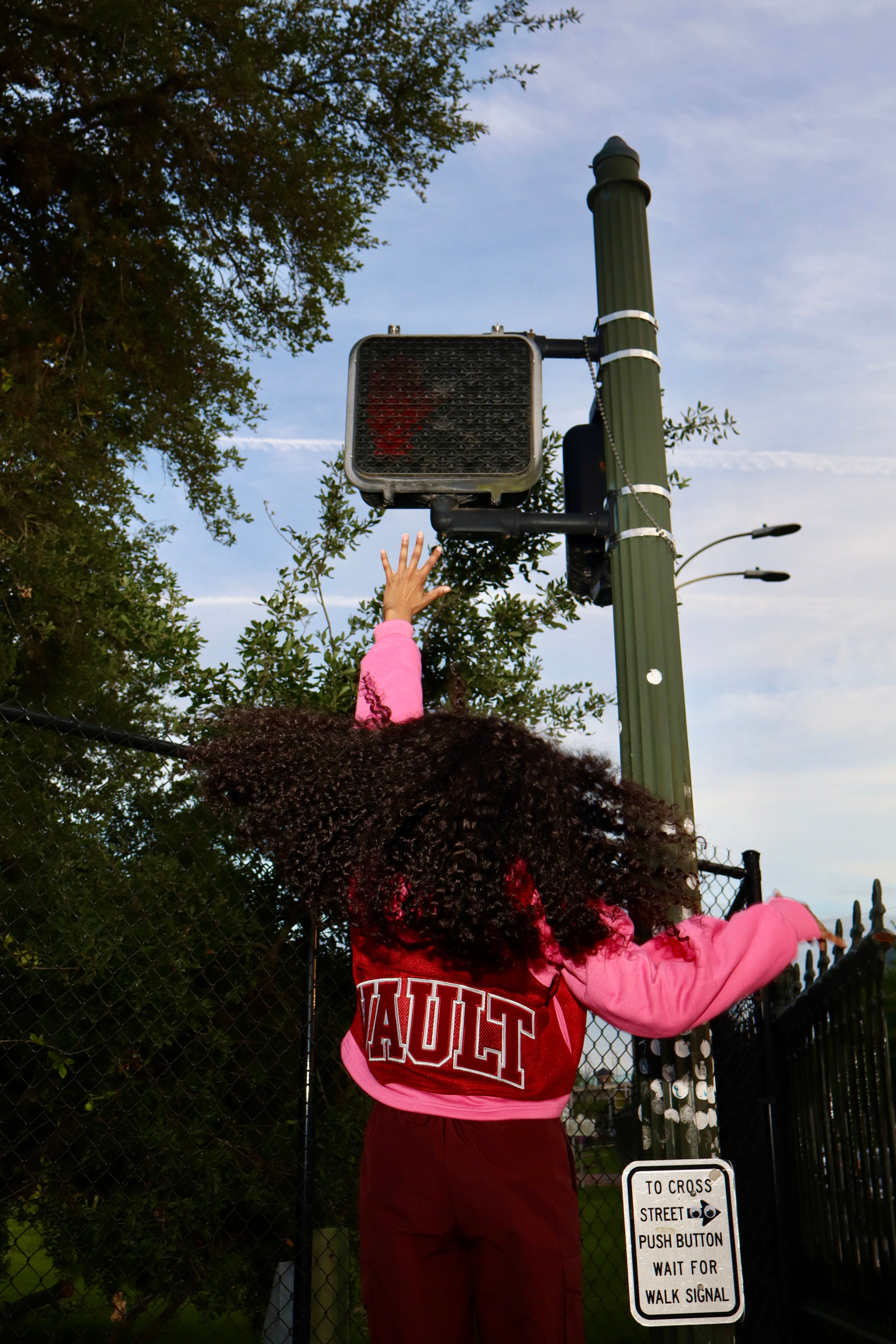 Pink Jersey Hoodie