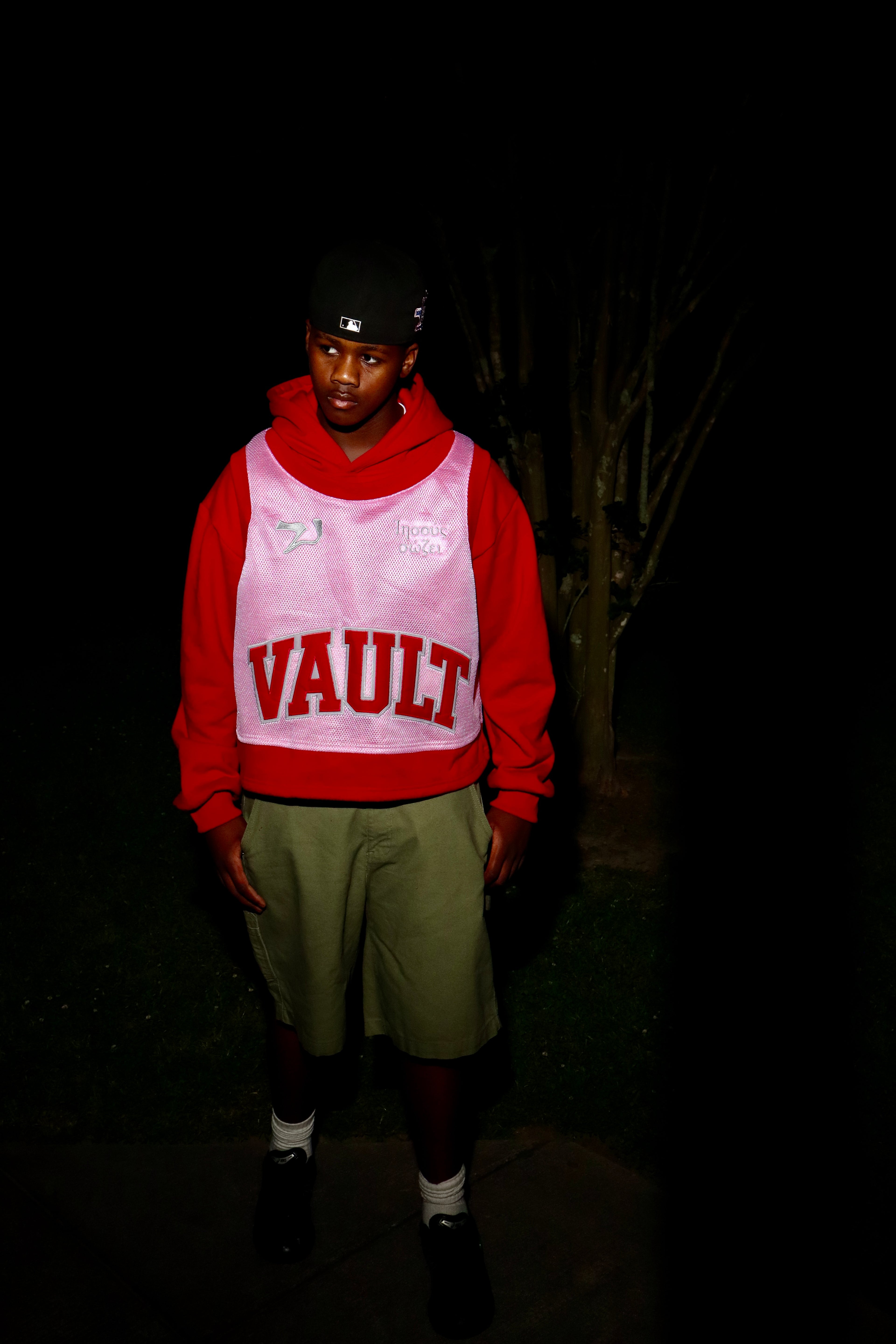 Red Jersey Hoodie
