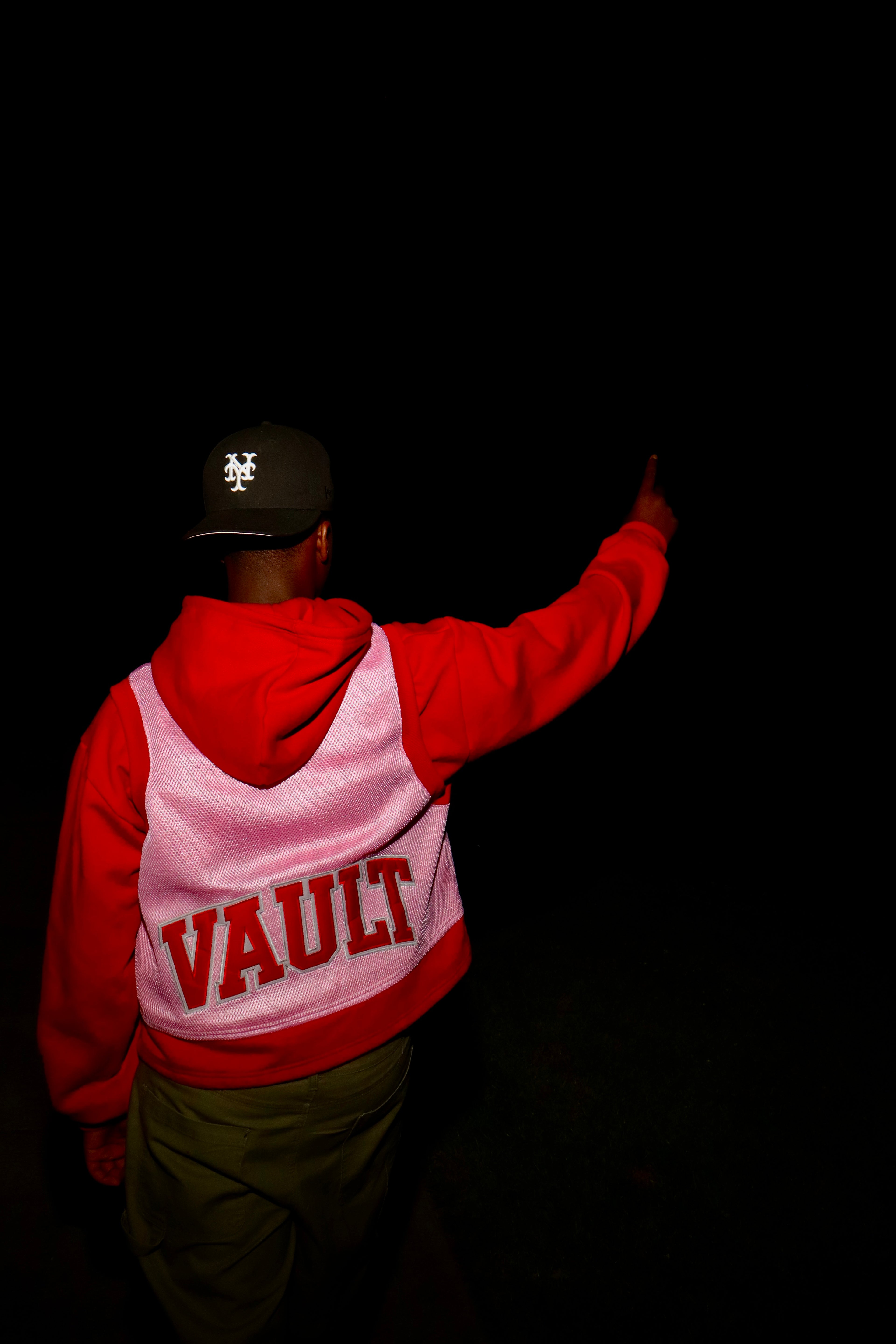 Red Jersey Hoodie